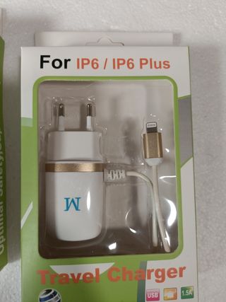 Cargador iPhone 6/6 Plus