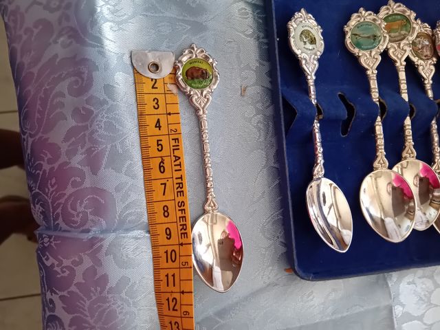 Set 6 cucchiaini argentati Australia