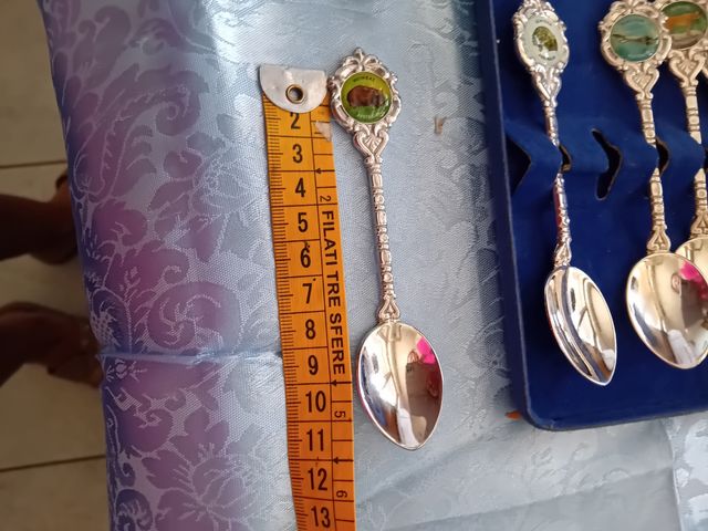 Set 6 cucchiaini argentati Australia