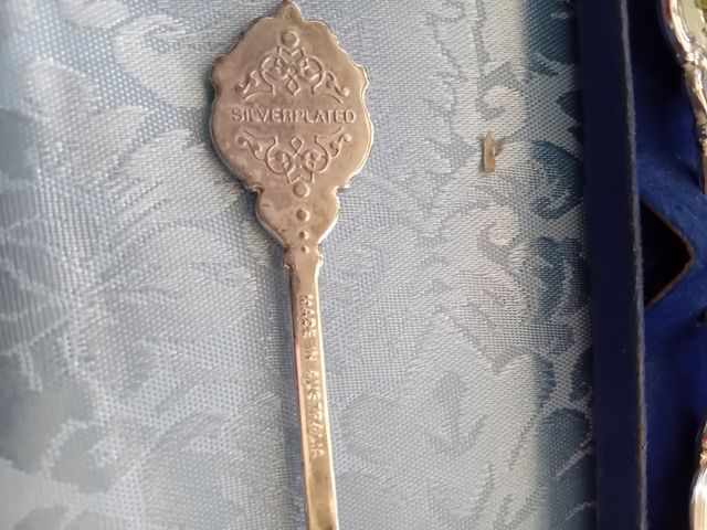 Set 6 cucchiaini argentati Australia