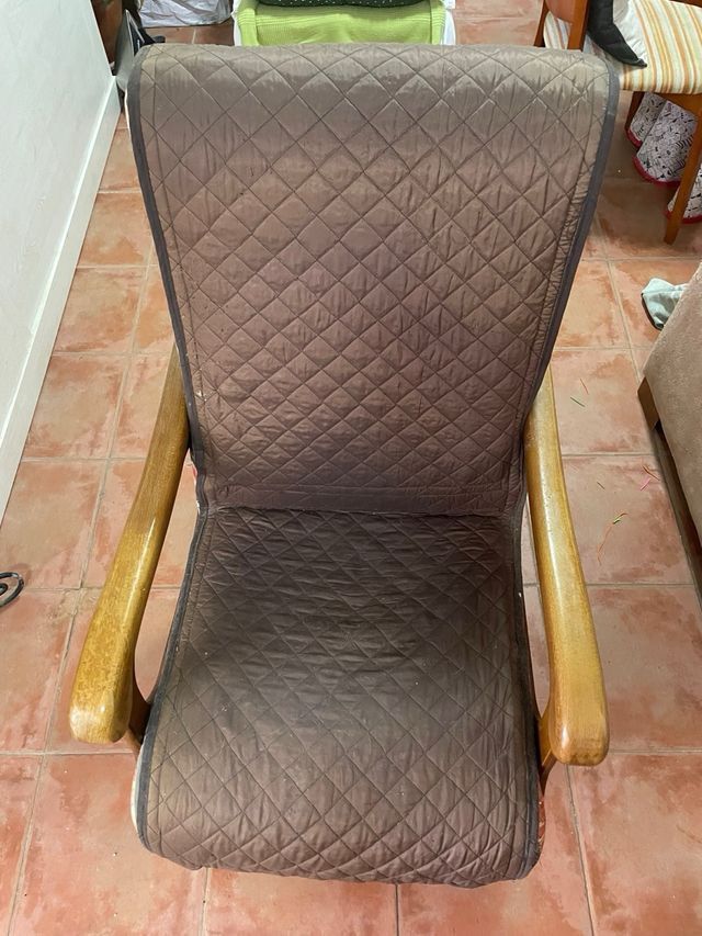 Mecedora madera vintage