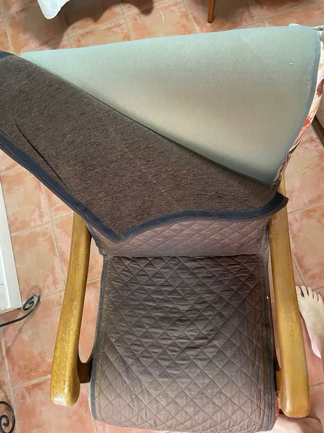 Mecedora madera vintage