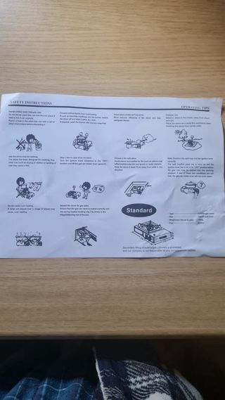 Cocina de gas portátil