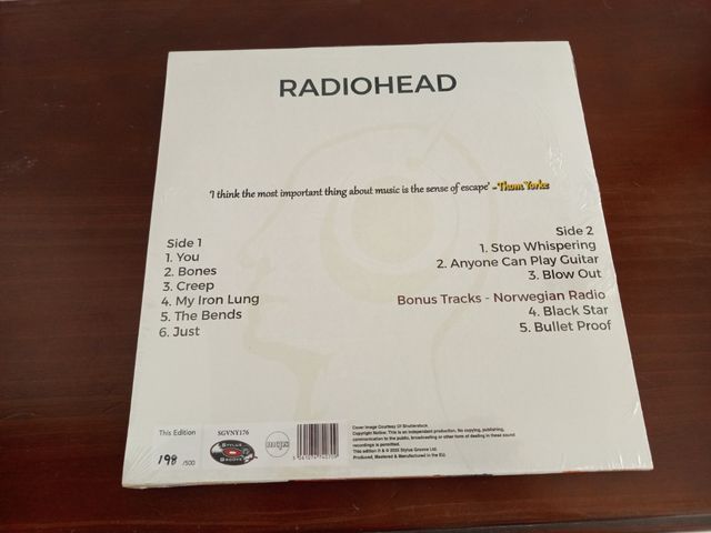 Radiohead - Dekompression LP vinilo