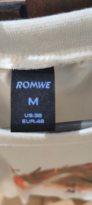 Camiseta ROMWE dragón oriental - M