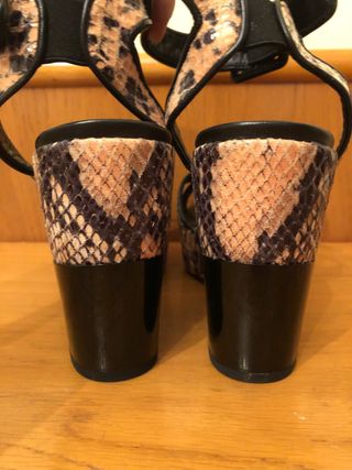 STUART WEITZMAN - Sandalias cuña print 39