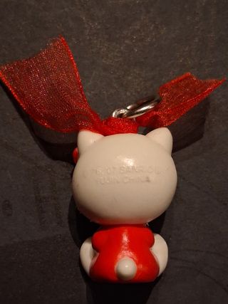 Ciondolo Hello Kitty - Rosso e Bianco