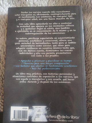 No pierdas los nervios en los exámenes : pautas...