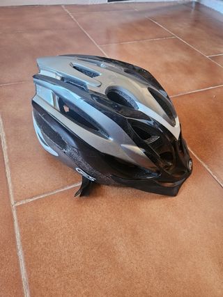 Casco bici GS - Negro/Plata