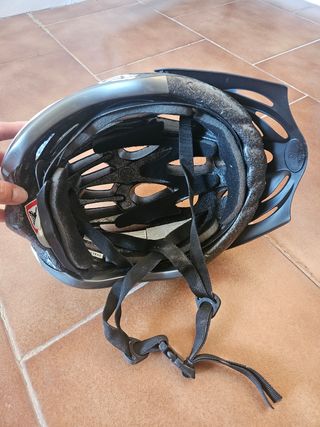 Casco bici GS - Negro/Plata