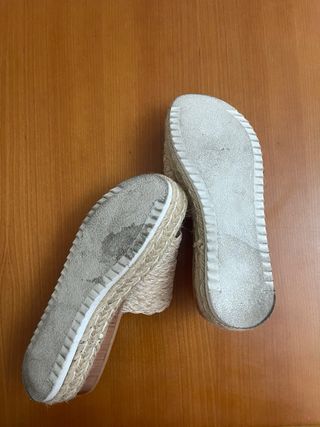 Sandalias planas NYC beige - 37