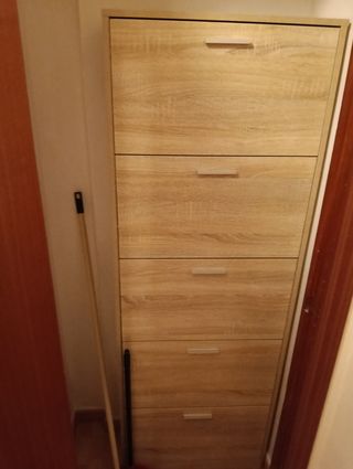 Zapatero 5 cajones - Madera