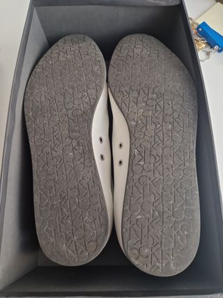 Scarpe Calvin Klein blu e bianche