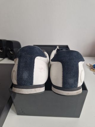 Scarpe Calvin Klein blu e bianche