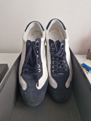 Scarpe Calvin Klein blu e bianche