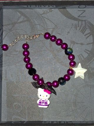Bracciale Hello Kitty Sanrio viola