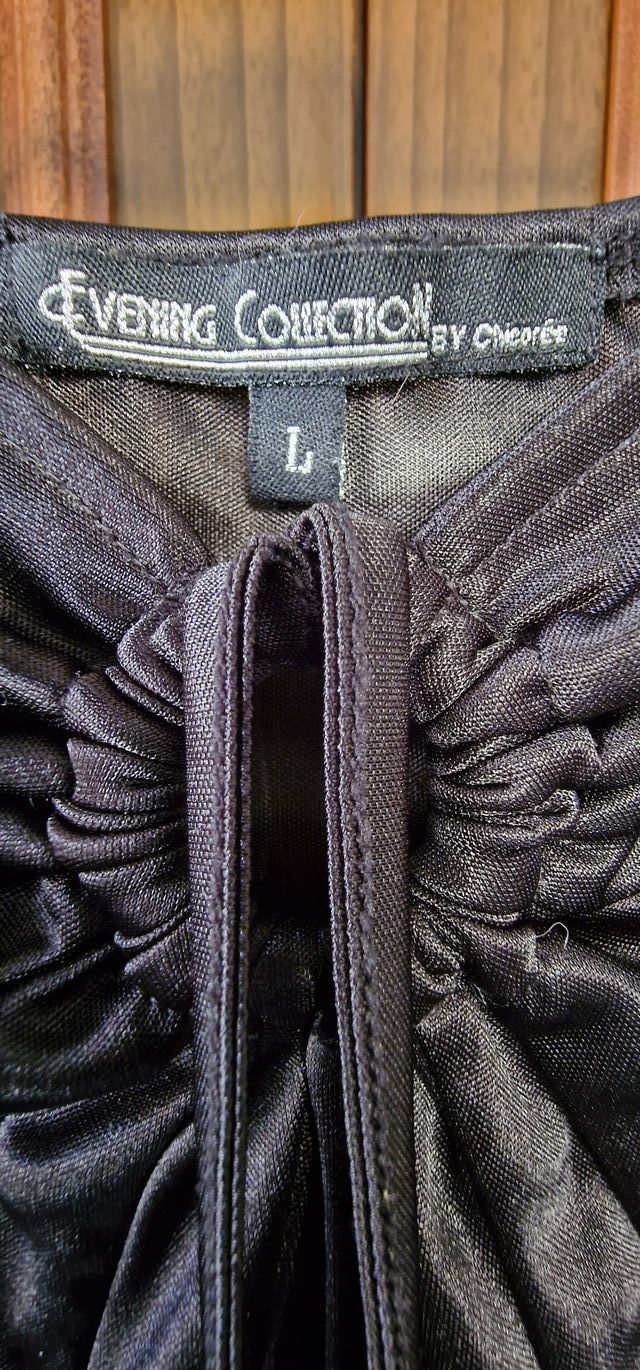 Canotta nera senza spalline