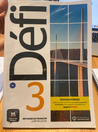 Défi 3 Éd. Hybride Livre de l'élève