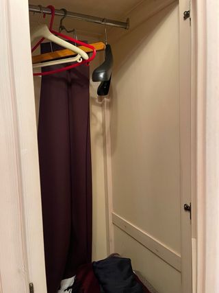 Armario rústico blanco - Madera y cristal