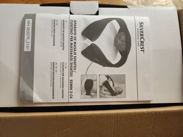 Masajeador Shiatsu Silvercrest