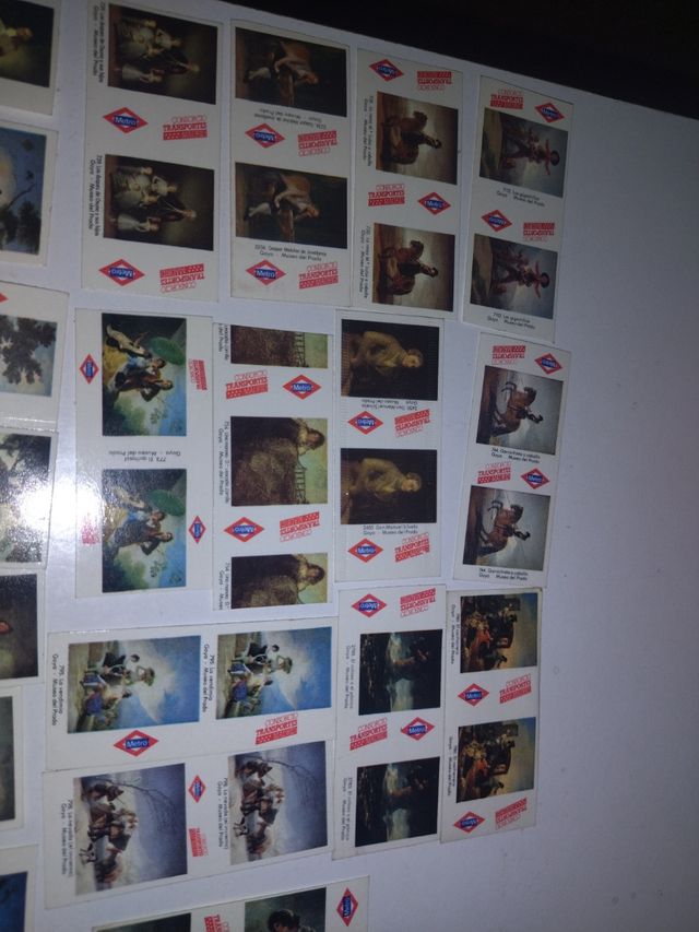 37 Billetes Metro 1989