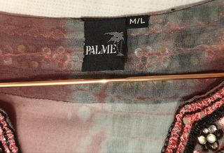 Blusa PALME multicolor estampada
