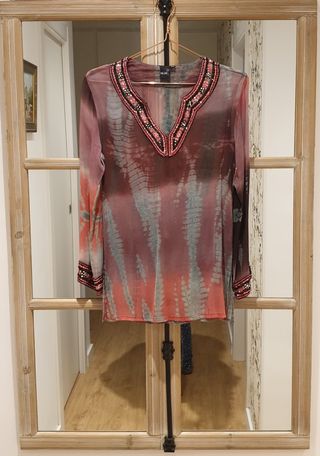 Blusa PALME multicolor estampada