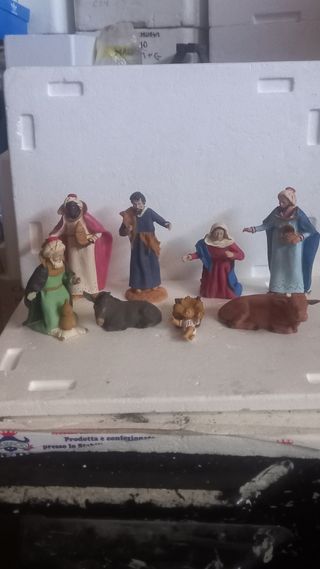 STATUINE PRESEPE IL MATTINO 