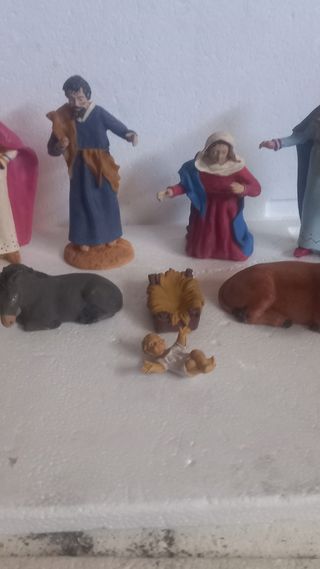 STATUINE PRESEPE IL MATTINO 