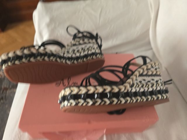 Alma en Pena - Sandalia plataforma negra