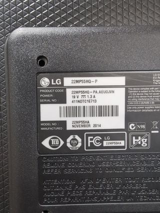 Monitor LG 22" IPS Full HD