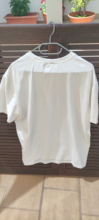 Camiseta blanca anime Japón talla M
