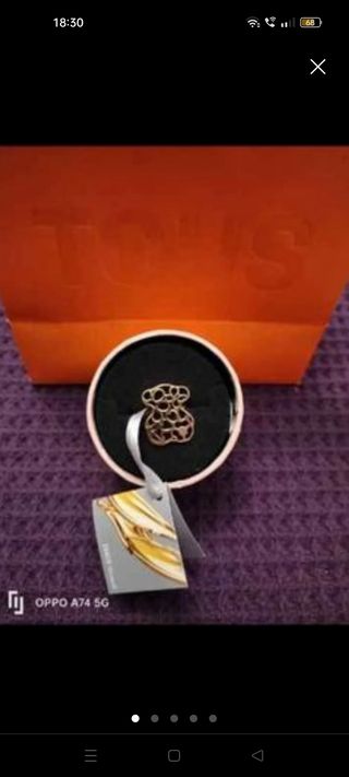 OFERTA SÓLO HOY!!Anillo TOUS ORO NUEVO Talla 12-13