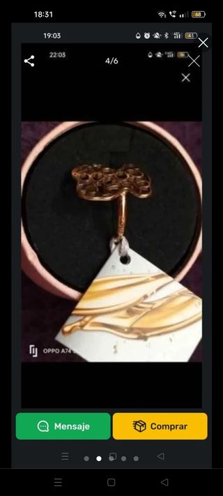 OFERTA SÓLO HOY!!Anillo TOUS ORO NUEVO Talla 12-13