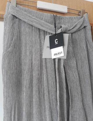 Pantalon gris vaporoso - Talla 36 - A estrenar