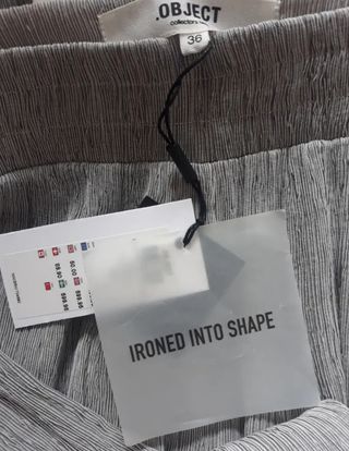 Pantalon gris vaporoso - Talla 36 - A estrenar