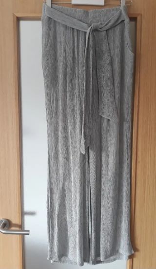 Pantalon gris vaporoso - Talla 36 - A estrenar