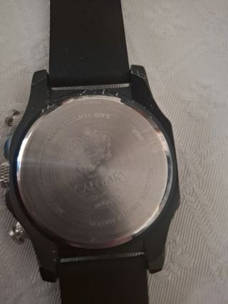 Reloj Calgary cronógrafo negro