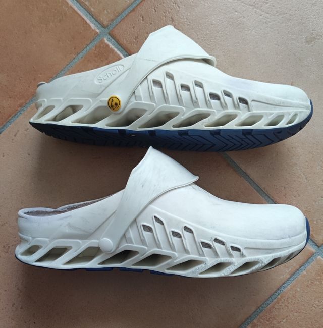 Zoccoli Scholl Evoflex 40 bianchi