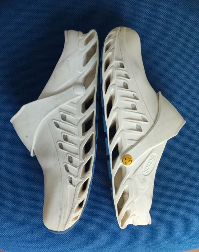 Zoccoli Scholl Evoflex 40 bianchi