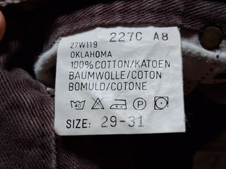 Jeans Lee Oklahoma Slim Fit Marroni