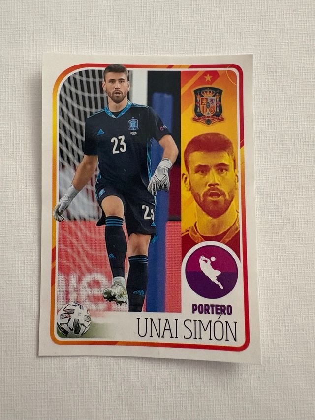 Cromo Unai Simón - Portero Selección