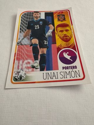 Cromo Unai Simón - Portero Selección