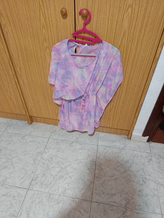Vestido playa multicolor talla 12-13