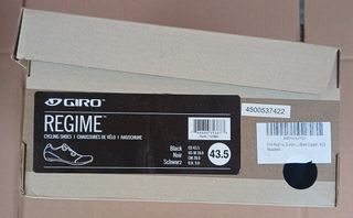 Scarpa ciclismo Nero tg. 43,5 Giro Regime