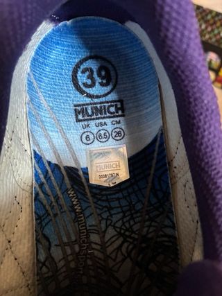 Munich Gresca - Zapatillas Púrpura Talla 39