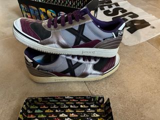 Munich Gresca - Zapatillas Púrpura Talla 39