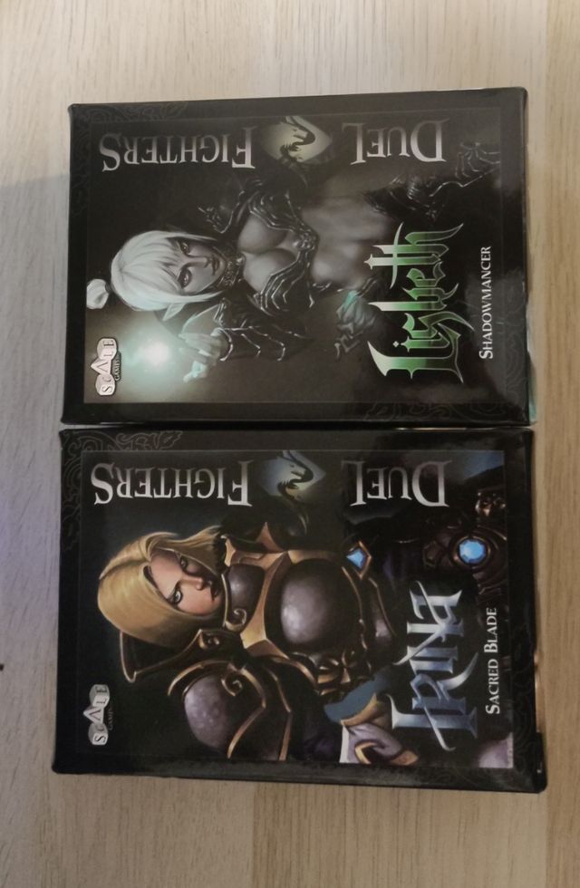 Miniaturas Duel Fighters: Shadow & Blade