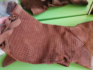 Naturale scamosciato marrone