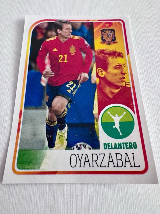 Cromo Oyarzabal - Selección Española